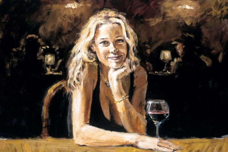 Fabian Perez first blonde